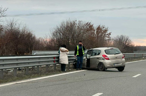 Катастрофа по АМ Тракия при км 141 в посока София