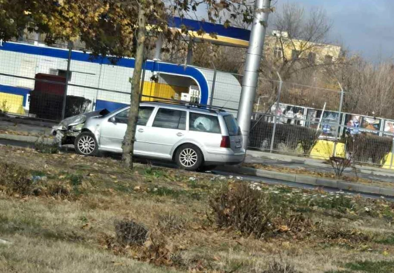 Пак катастрофа в кръгово в Пловдив