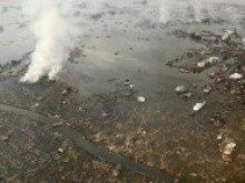 Радиацията около ударената от цунами АЕЦ "Фукушима 1" - 1000 пъти над нормата
