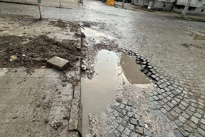 Брутална дупка в Кючука