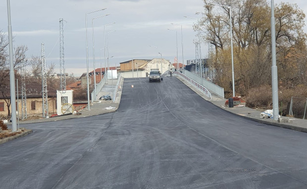 Бетонният мост в Пловдив е готов