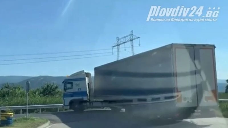 Забиха нож в гърба на тираджия на магистрала "Марица", в пловдивска болница е