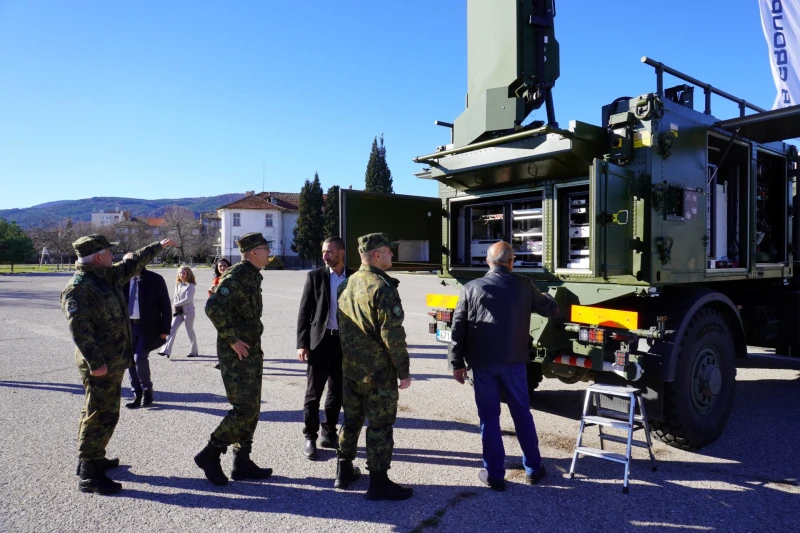 Нова техника за разузнаване бе приета в артилерийския полк в Асеновград