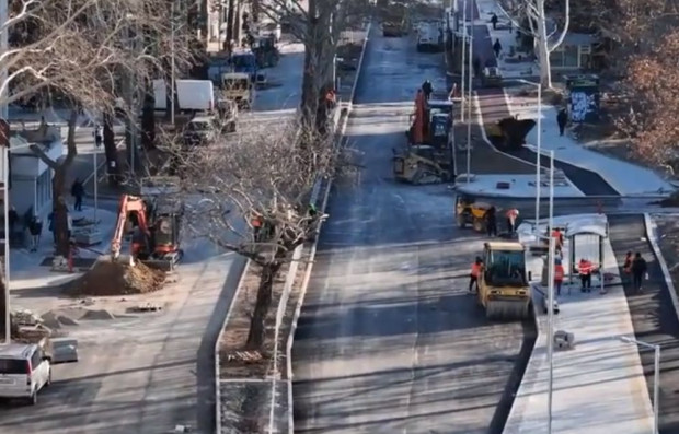 Отварят улица "Царевец" в Пловдив