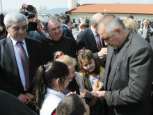Бойко Борисов откри новата пречиствателна станция в Хисар