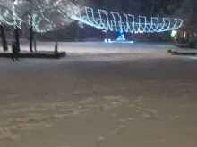 15 см снежна покривка в Троян