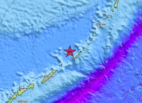 Земетресение от 6,9 по Рихтер разтърси района на Курилските острови
