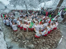 Временна организация на движението в Калофер на Богоявление