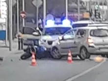 Само за час и половина в Пловдив три катастрофи с мотористи, в болница са