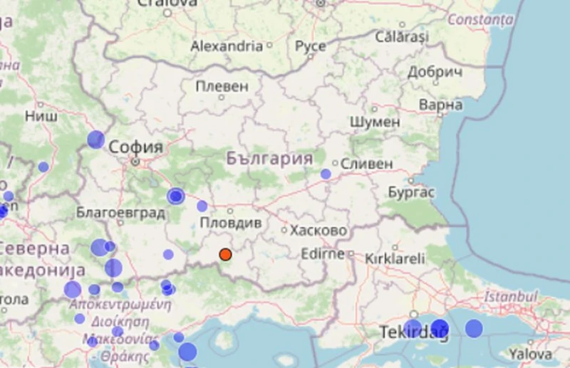 Ново земетресение в Родопите