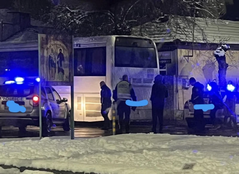 Пиян шофьор на автобус блъсна три паркирани коли в Пловдив