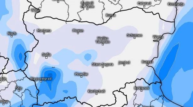 Meteo Bulgaria с прогноза до края на януари