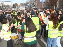 Протестиращите в Сърбия блокираха най-големия транспортен възел в страната