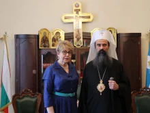 Патриархът се срещна с Митрофанова, oбсъдиха "руско-българските духовни връзки"