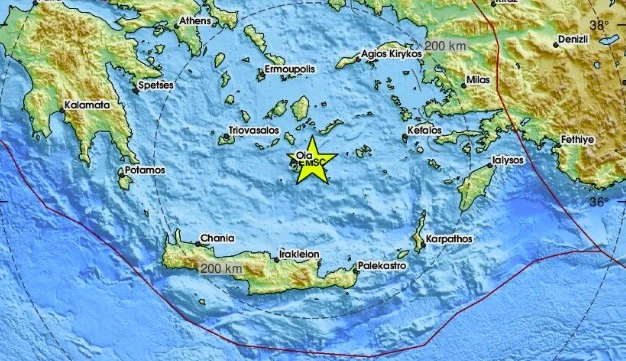 За 20 минути: Четири земетресения от 4,7 по Рихтер удариха Додеканезите в Гърция