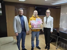 Венцислава Любенова връчи грамота на първото бебе за 2025 г. в "Северен"