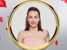   ""     