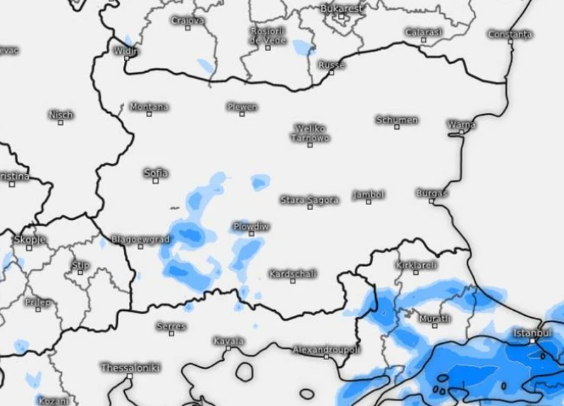 Готови ли сте? Започват превалявания от дъжд и сняг