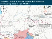 ISW: Руснаците имат напредък в Курска област и настъпват в района на Донецк