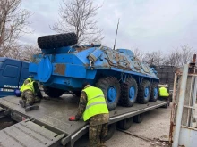 Българските бронетранспортьори вече са на фронта в Украйна