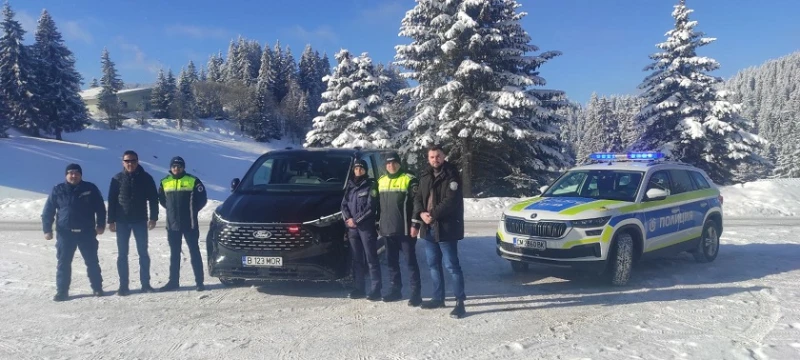Румънски и български полицаи патрулират в Пампорово