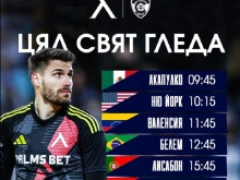 Мачове от Първа лига и жребий за Шампионска лига в програмите на телевизиите днес