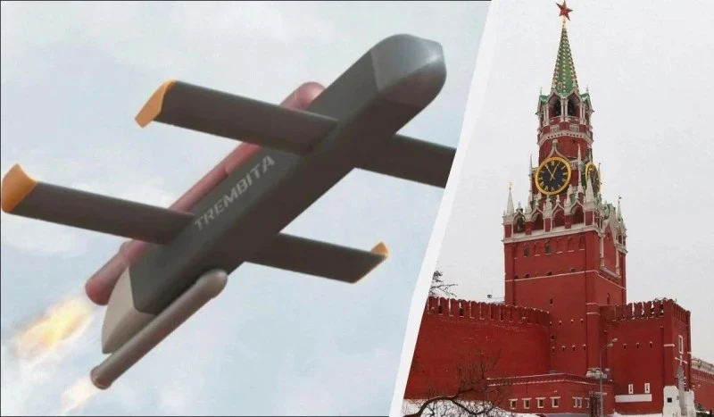 Украйна демонстрира за първи път ракетата-дрон "Трембита", която може да достичне Москва