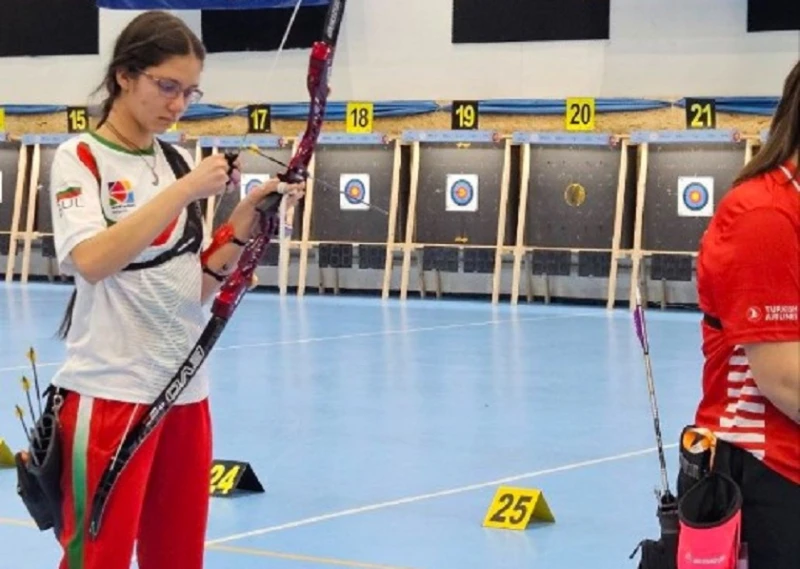 Дара-Мария Вълова остана шеста на Европейското в зала по стрелба с лък в Турция