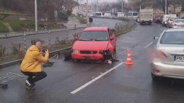 Тежка катастрофа в Пловдив