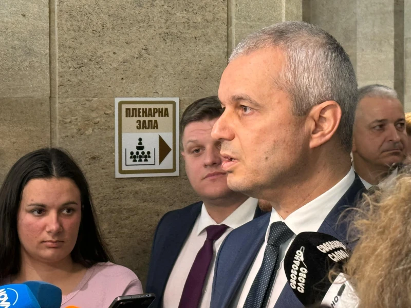 Костадин Костадинов поиска Европейските институции да се намесят срещу "погазването на демокрацията в Румъния" заради ареста на Джорджеску