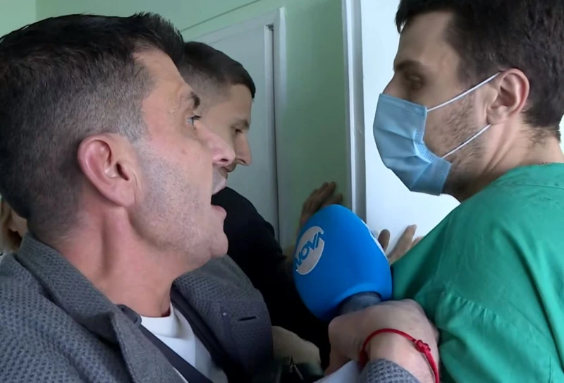 "Съдебен спор" влезе в частна болница в Пловдив, гузен лекар бута грозно Жоро Игнатов