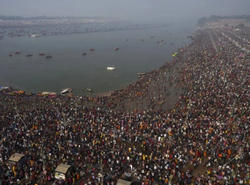 663 милиона души участваха във фестивала Maha Kumbh