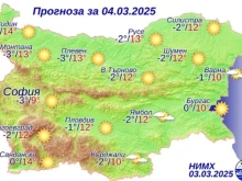 Ето с какви температури във вторник ще започне работната седмица