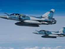 Модифицираните френски Mirage 2000-5 са забелязани за първи път в украинското небе