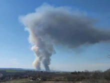 Голям пожар в Русенско - горят стари рибарници