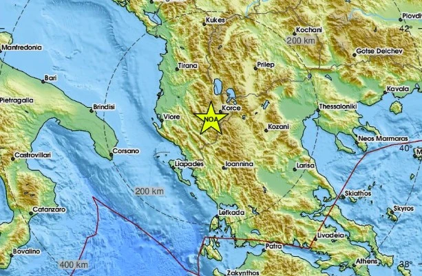 Земетресение разтърси Албания