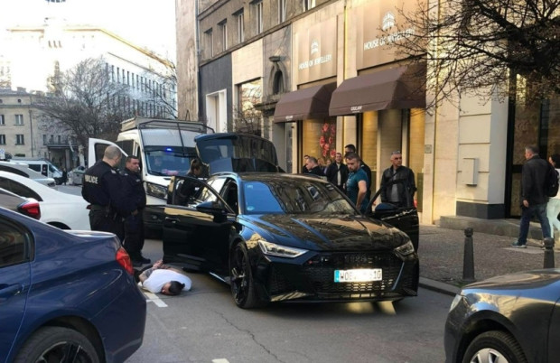 Мъжът който бе арестуван по време на операция на Главна