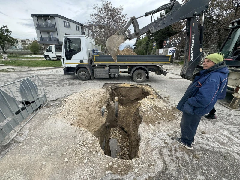 Няколко блока са без вода в "Тракия" заради авария на спирателен кран
