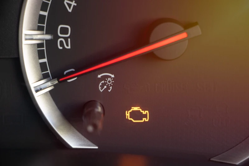 ��������� �������, ������ ����� Check Engine ������ �� �������