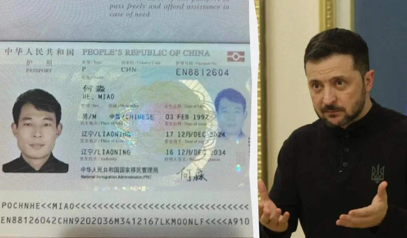 Зеленски: Украйна знае за 155 китайски граждани, воюващи на страната на Русия