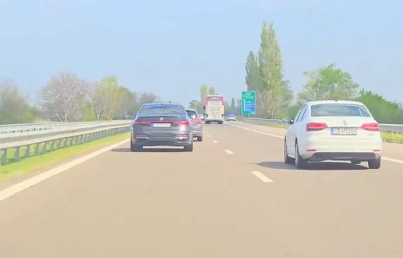 Шофьор качи клип от АМ "Тракия", но мрежата го грабна, че той е проблемът