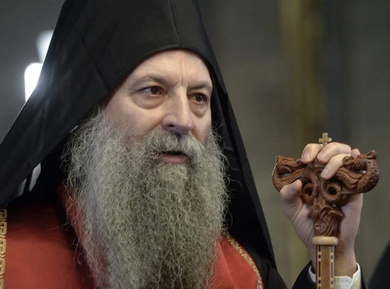 Патриарх Порфирий отслужи света литургия в манастира Високи Дечани