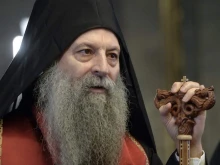Патриарх Порфирий отслужи света литургия в манастира Високи Дечани