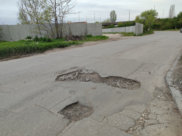 На бул Северен в Пловдив след магазин Кауфланд посока гара