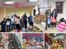 Близо 800 кг храна раздадоха доброволци от Велико Търново за Великден