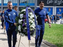 От Левски почетоха Георги Аспарухов