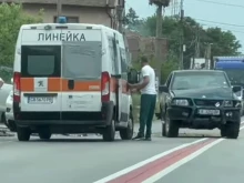 Верижна катастрофа на Е-79 край Кресна