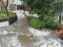 Обилна градушка удари Пловдивско