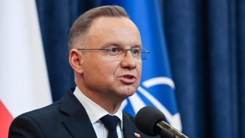 Президентът на Полша Анджей Дуда пристига на официално посещение в България