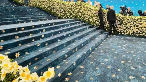 Ослепителните нарциси на Met Gala 2025 имат връзка с гръцката митология?